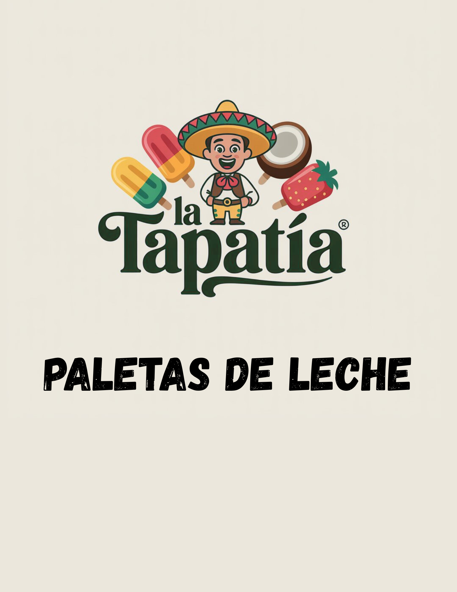 Paletas de Leche