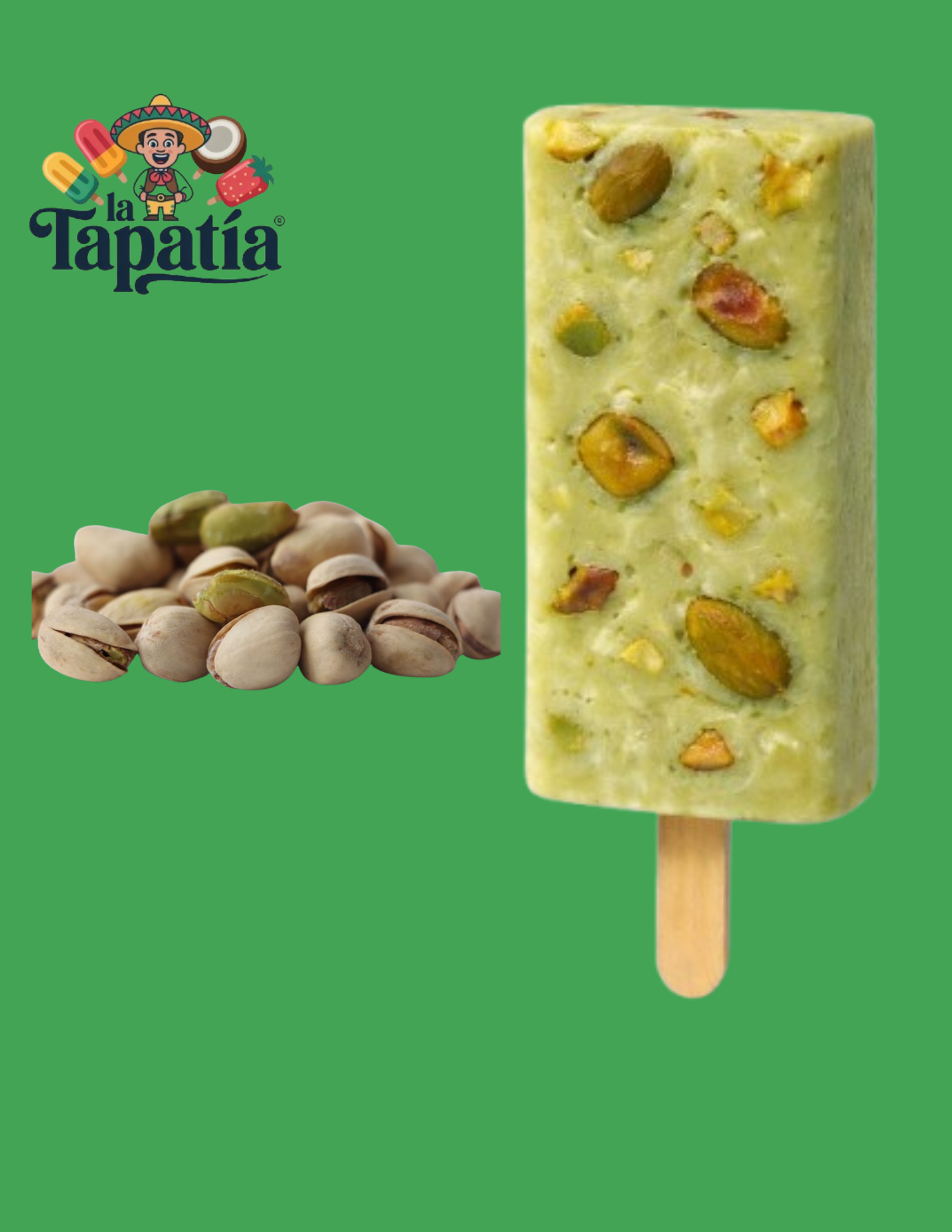 Paleta de pistache