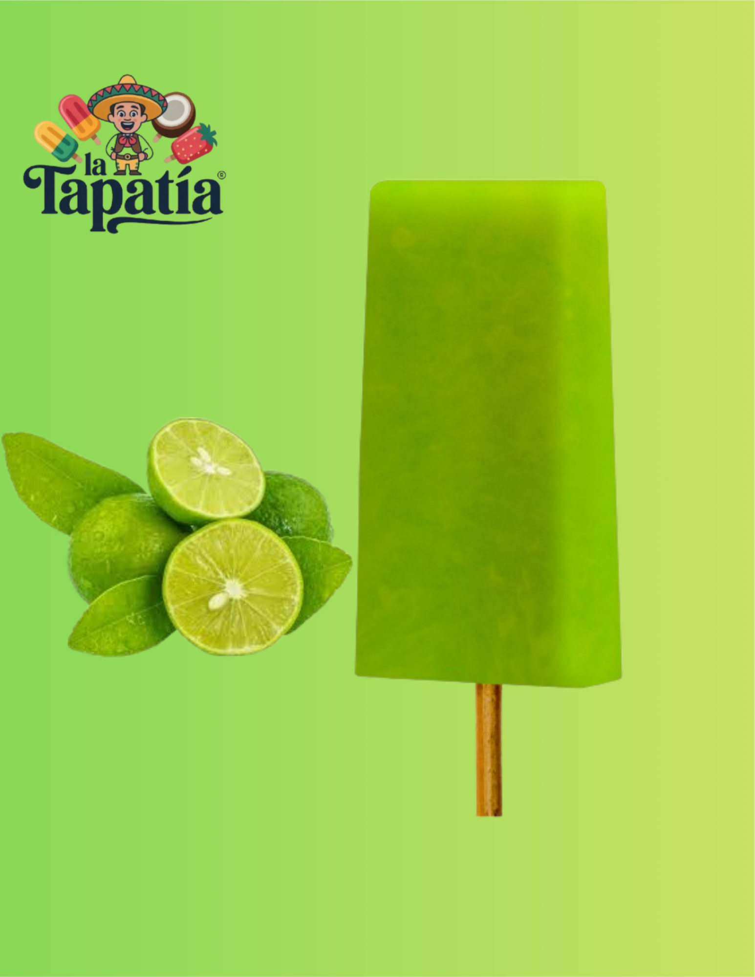 Paleta de limón