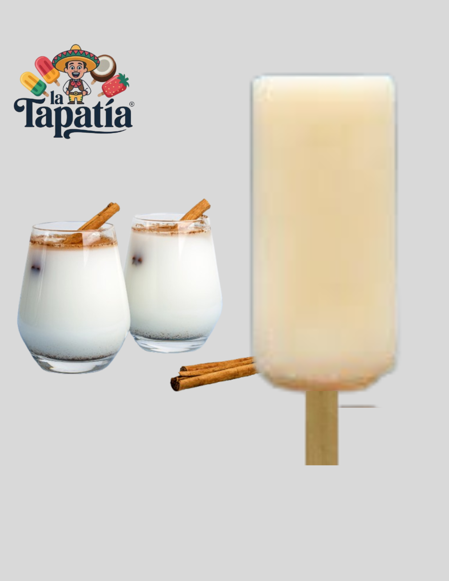 Paleta de Horchata