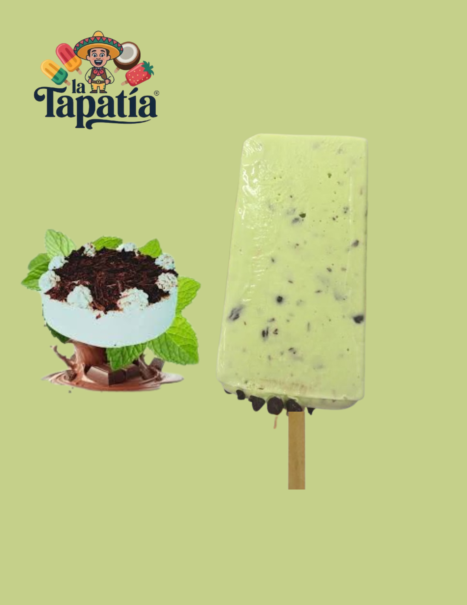 Paleta de Chocomenta
